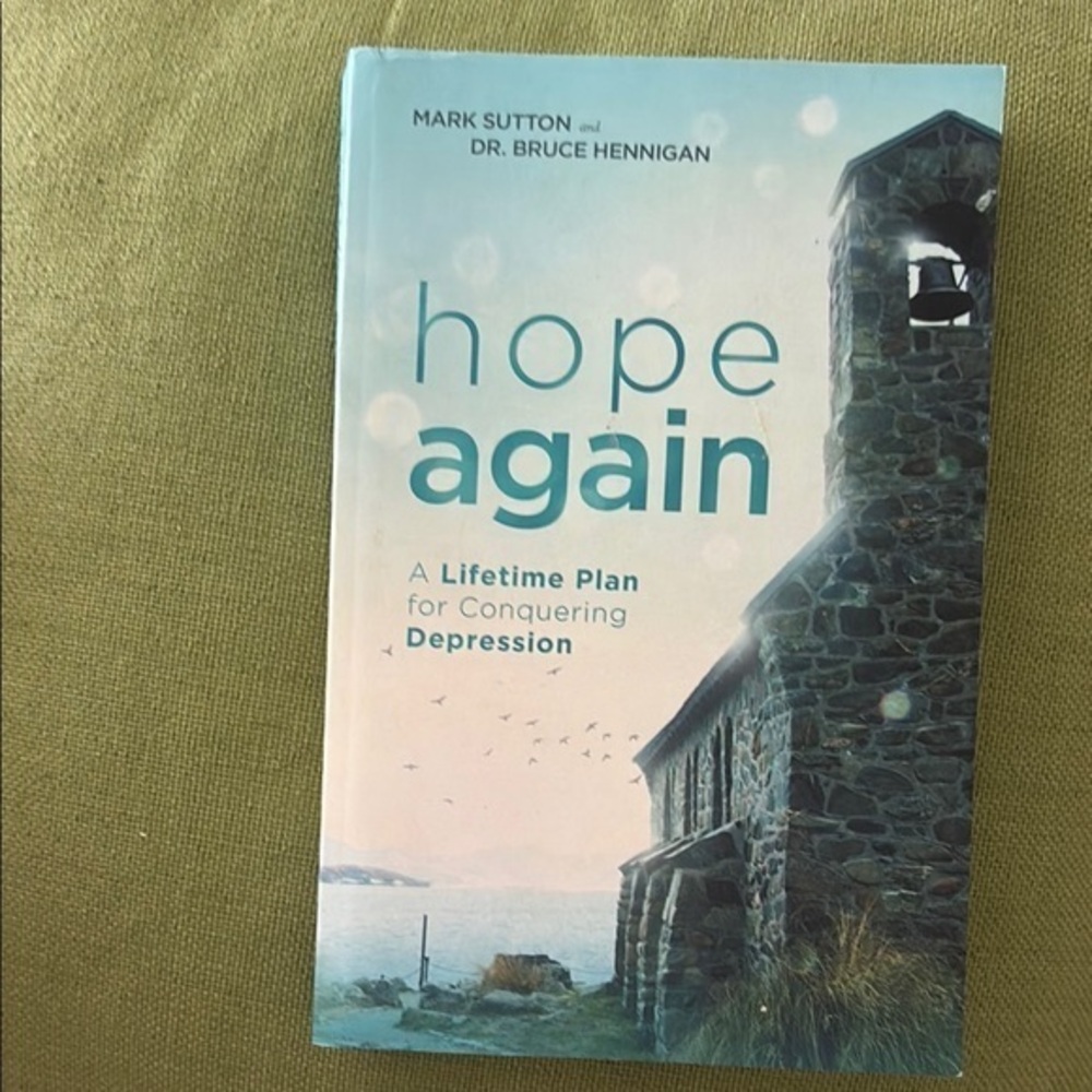 ❤️3 for $15!❤️ Hope Again Book by Mark Sutton and Dr. Bruce Hennigan